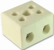 HIGH TEMP CONNECTION BLOCK, 2POS, 76A