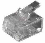 RJ11 CONNECTOR, PLUG, 6P4C, 1PORT, CAT5