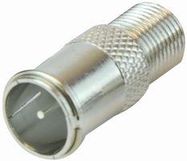 F CONNECTOR MALE TO FEMALE ZINC