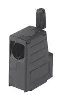 BACKSHELL, D, BLACK, 15WAY