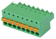 TERMINAL BLOCK, PLUGGABLE, 8POS, 16AWG