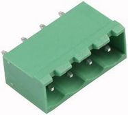 TERMINAL BLOCK, HEADER, 4POS, VERT