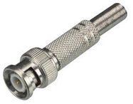 CONNECTOR, BNC MALE, SOLDER TERMINATION