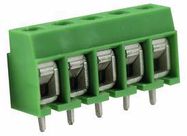 PCB TERMINAL BLOCK, LOW PROF, 5MM, 5WAY