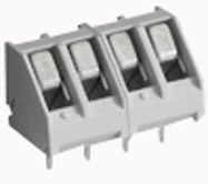 PCB TERMINAL BLOCK, 45DEG, 5.08MM, 4WAY