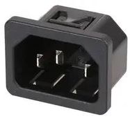 INLET, IEC, C14, 6100, 10A