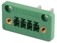 TERMINAL BLOCK, HEADER, 4POS, TH