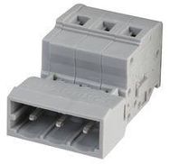 TERMINAL BLOCK, PLUGGABLE, 3POS, 12AWG