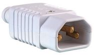 POWER ENTRY CONNECTOR, PLUG, 10A, 250V