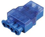 FAST FIT SOCKET CONNECTOR, 4 POLE, 20A