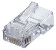 RJ45 CONNECTOR, PLUG, 8P8C, CAT5E, PK100