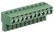 TERMINAL BLOCK, PLUGGABLE, 10POS, 12AWG