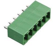 TERMINAL BLOCK, HEADER, 6POS, TH