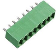 TERMINAL BLOCK, HEADER, 8POS, TH