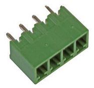 TERMINAL BLOCK, HEADER, 4POS, TH