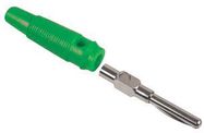 PLUG, 4MM, GREEN