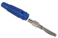 PLUG, 4MM, BLUE