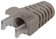 STRAIN RELIEF BOOT, PVC, RJ45 CONNECTOR