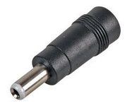 ADAPTOR 2.1MM SOCKET TO 2.50MM PLUG