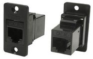 MODULAR ADAPTER, 8P RJ45 JACK-RJ45 JACK