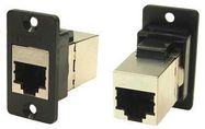 MODULAR ADAPTER, 8P RJ45 JACK-RJ45 JACK