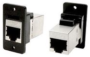 MODULAR ADAPTER, 8P RJ45 JACK-RJ45 JACK