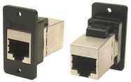 MODULAR ADAPTER, 8P RJ45 JACK-RJ45 JACK