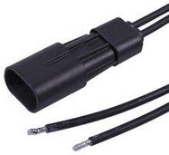 WTB CABLE, 2P SQUBA PLUG-FREE END, 5.9"