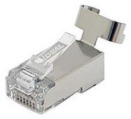 RJ45 CONNECTOR, PLUG, 8P8C, CAT6, PK25