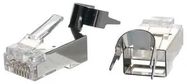 CONN, RJ45 PLUG, 8P8C, 1PORT, CABLE