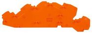 END & INTERMEDIATE PLATE, 1MM, ORANGE