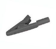 Crocodile clip 60V DC, 4A, mini, black, MA1B HIRSCHMANN