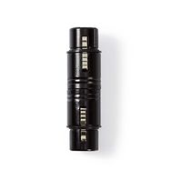 XLR Adapter | XLR 3-Pin Female | XLR 3-Pin Female | Nickel Plated | Straight | Metal | Black | 1 pcs | Polybag