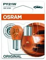 LAMP, PY21W 581 12V 21W BAU15S AMBER 2PK