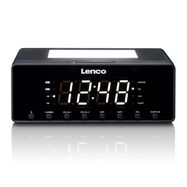 Clock radio with night light