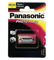 Lithium Battery CR123A (CR17345, DL123A) 3V Panasonic