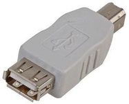 USB ADAPTOR, A-FEMALE TO B-MALE