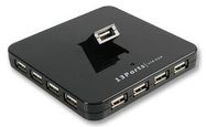 HUB, USB 2.0, 13 PORT, UK PLUG