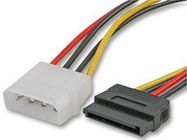 LEAD, SATA, POWER, SINGLE 0.2M