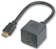 ADAPTER, HDMI MALE-2X HDMI FEMALE