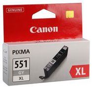 INK CARTRIDGE, CLI-551GY XL GREY, CANON