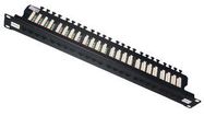 PATCH PANEL, 24PORT, 1U, CAT6