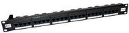 PATCH PANEL, 24PORT, 1U, CAT5E