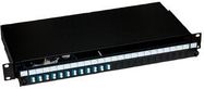 LC FIBRE PATCH PANEL, 24PORT, 1U