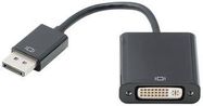 ADAPTER, DISPLAYPORT-DVI F BLACK