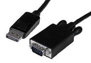 LEAD, DISPLAYPORT-VGA 1920X1200 2M BLACK