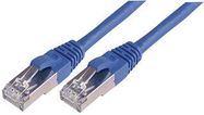 PATCH LEAD, CAT 6A, SFTP, BLUE 1M