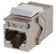 SHLD COUPLER, RJ45, JACK, CAT6, PANEL