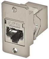 SHLD COUPLER, RJ45, JACK, CAT6A, PANEL