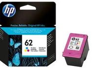 INK CART, C2P06AE, NO.62, COLOUR, HP
